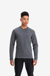 RYU Mens Ethos Crew in Heather Anchor
