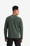 RYU Mens Ethos Crew in Blackened Olive