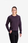 RYU Womens Ethos Crew in Blackened Mulberry