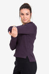 RYU Womens Ethos Crew in Blackened Mulberry