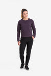 RYU Womens Ethos Crew in Blackened Mulberry