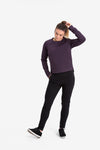 RYU Womens Ethos Crew in Blackened Mulberry