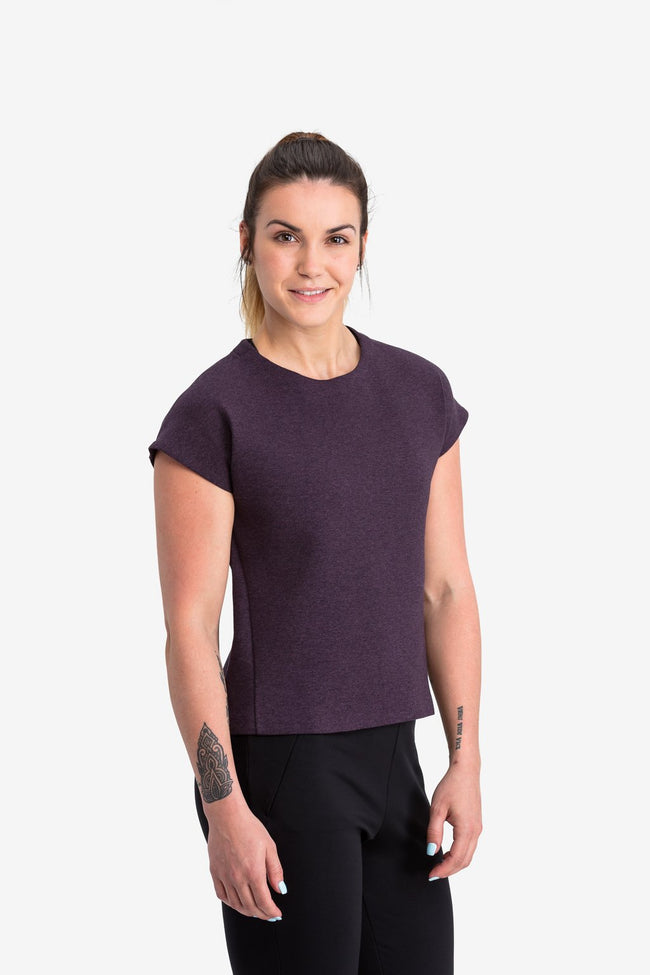 RYU Womens Ethos Sleeveless in Blackened Mulberry
