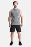 RYU Mens Vapor Sleeveless Tank in Titanium