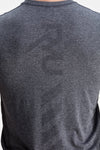 RYU Mens Vapor Sleeveless Tank in Asphalt Heather