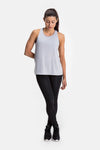 RYU Womens Tech Tank in Platinum