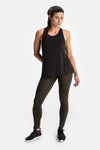 RYU Womens Tech Tank in Black