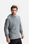 RYU Mens MidLayr Hoodie in Athletic Grey Heather
