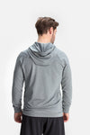 RYU Mens MidLayr Hoodie in Athletic Grey Heather