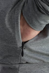 RYU Mens MidLayr Hoodie in Athletic Grey Heather