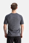 RYU Mens Vapor Crew Neck in Asphalt Heather