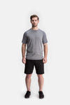 RYU Mens Vapor Crew Neck in Titanium