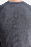 RYU Mens Vapor Crew Neck in Asphalt Heather