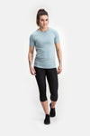 RYU Womens Vapor Crew Neck in Glacier