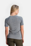 RYU Womens Vapor Crew Neck in Titanium