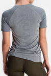 RYU Womens Vapor Crew Neck in Titanium
