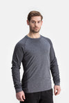 RYU Mens Vapor Long Sleeve in Asphalt Heather
