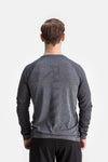 RYU Mens Vapor Long Sleeve in Asphalt Heather