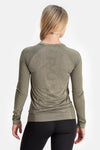 RYU Womens Vapor Long Sleeve in Fatigue