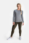 RYU Womens Vapor Long Sleeve in Titanium