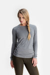 RYU Womens Vapor Long Sleeve in Titanium