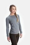 RYU Womens Vapor Long Sleeve in Titanium