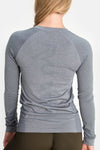 RYU Womens Vapor Long Sleeve in Titanium