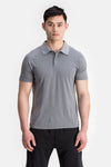 RYU Mens Tech Polo in Titanium
