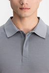 RYU Mens Tech Polo in Titanium
