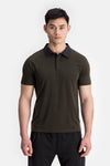 RYU Mens Tech Polo in Blackened Fatigue