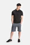 RYU Mens Tech Polo in Black