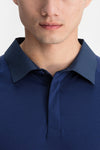 RYU Mens Tech Polo in Deepest Navy