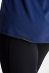RYU Womens Tech Crew Tee in Deepest Navy