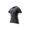 RYU Womens Standard Issue Tee - RYU Graphic in Asphalt Heather