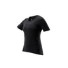 RYU Womens Standard Issue Tee - Respect Graphic in Raven