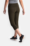 RYU Womens Cardio Capri in Blackened Fatigue