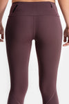RYU Womens Cardio Capri in Raisin/Black