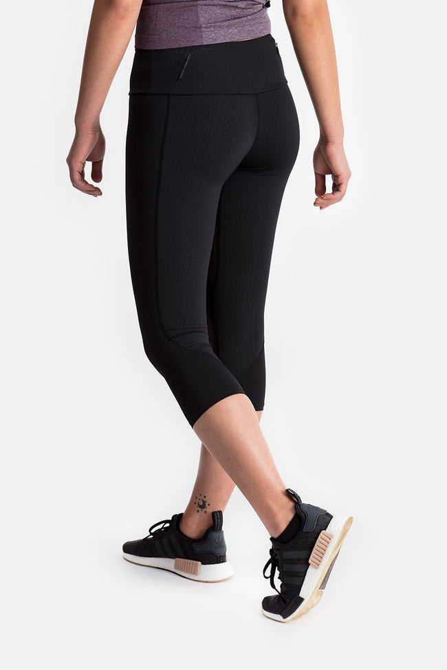 RYU Womens Cardio Capri in Black