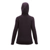 RYU Womens Ethos Full Zip Hoodie in Blackened Mulberry
