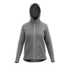 RYU Womens Ethos Full Zip Hoodie in Heather Stone Grey