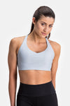 RYU Womens Versa Bra in Platinum