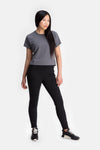 RYU Womens Level Box Tee in Granite