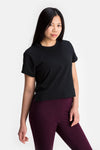 RYU Womens Level Box Tee in Black