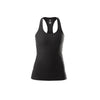 RYU Womens Tough Racerback Tank in Black