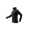 RYU Womens Grid Mock Neck in Black