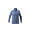 RYU Womens Grid Mock Neck in Navy