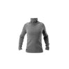 RYU Womens Grid Mock Neck in Grey